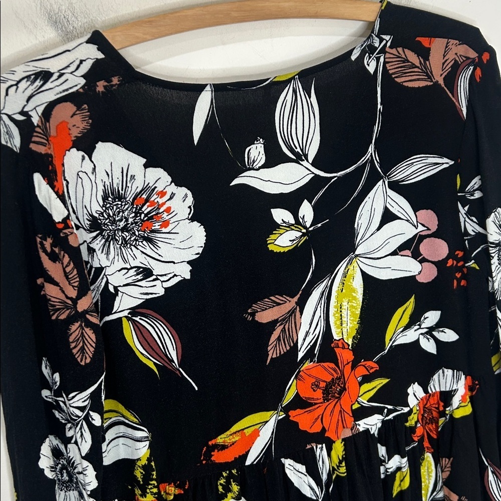 FREE PEOPLE Bella Floral Mini Tunic Dress Size XS - Picture 13 of 15